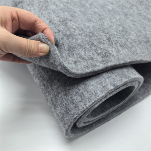 แผ่นผ้าสักหลาดโพลีเอสเตอร์สีเทาสำหรับรถยนต์ - Product Image 1