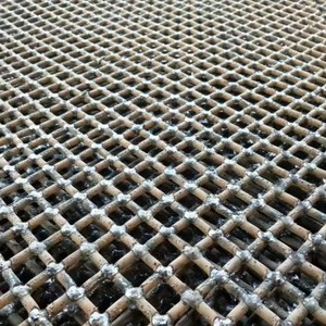 Chất Lượng Cao Đồng Bằng Dệt Chống Ăn Mòn Hàn Kim Loại Lưới Khai Thác Mỏ Rung Màn Hình Dây Thép Lưới Bền - Product Image 1