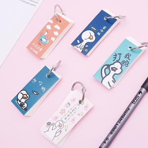 <span class=keywords><strong>Petit</strong></span> carnet de notes portable en fer forgé pour étudiants, bloc-notes à <span class=keywords><strong>feuilles</strong></span> <span class=keywords><strong>mobiles</strong></span>, notes autocollantes détachables - Product Image 2