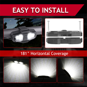 Accesorios de <span class=keywords><strong>luz</strong></span> de <span class=keywords><strong>coche</strong></span> 3 vatios blanco Roll Bar Mount Motorhome <span class=keywords><strong>coche</strong></span> techo UTV Dome Light 12V - Product Image 3