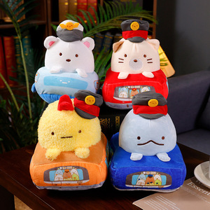 Ruunjoy 2024 mới sinh vật sumikkogurashi mùa tốt nghiệp búp bê sang Trọng Quà Tặng tốt nghiệp mềm Dr hat sumikkogurashi đồ chơi sang trọng - Product Image 4