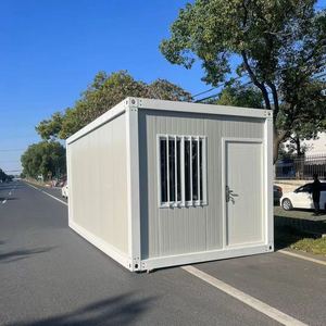 บ้านเคลื่อนที่ CE Mobile House โครงเหล็กชุบสังกะสีแบบแพ็คสำเร็จรูป-2 แบบถอดประกอบได้ เป็นมิตรกับสิ่งแวดล้อม ระบายอากาศได้ดี ทันสมัย เหมาะสำหรับซูเปอร์มาร์เก็ต โรงแรม - Product Image 3