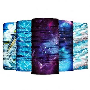Tube sans couture de polyester d'écharpe de bandana de moto de 100% coton conçu par coutume pour l'usage de sports - Product Image 5