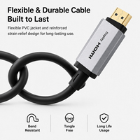 Câble HDMI 2.1 actif à fibre optique 48 Gbit/s Ultra HD 8K 60Hz 4K 120Hz Mâle-Mâle pour Home Cinéma, Projecteur, PS5