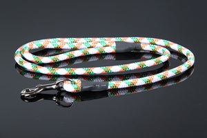 Striped Nylon Western <b>Dog</b> <b>Leash</b> Heavy Duty Durable Reflective Simple Design for <b>Dogs</b> Cats and Birds - Product Image 3