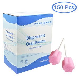 סיטונאי חד פעמי לשימוש חד פעמי ניקוי אוראלי קצף קרציות מברשת ספוג שיניים מברשת שיניים מברשת קצף כירורגית - Product Image 6