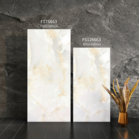 Carreaux de porcelaine modernes 600x1200mm, brillants, luxueux, pour sol et mur intérieurs, effet marbre