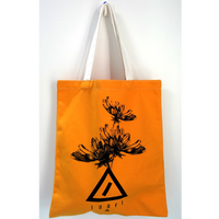 Nouveau sac fourre-tout promotionnel personnalisé réutilisable en toile de coton rouge de 12 oz avec poignée en corde et motif lettres