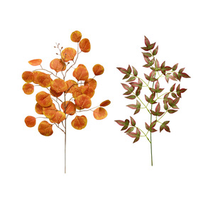 Feuilles d'eucalyptus artificielles de 53 pouces, haute simulation, style naturel, pour décorations de mariage et arrangements domestiques - Product Image 4