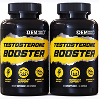 Cápsulas de Suplemento Potenciador de Testosterona Natural para Hombres de Alta Calidad Marca Privada Sabor a Té