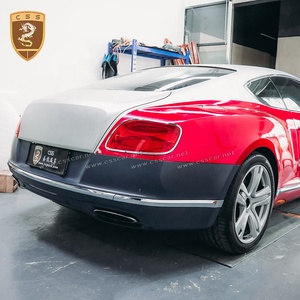 Pare-chocs avant en fibre de verre, Kit de carrosserie pour Bentley 2012 GT <span class=keywords><strong>GTC</strong></span>, mise à jour à 2017, haute qualité - Product Image 5