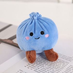 Plush Colorful Dumpling Squishy Keychains Cartoon Plush <b>Doll</b> Toy Backpack Ornament <b>Accessory</b> - Product Image 4