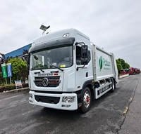 Camion compacteur de déchets électrique Dongfeng New Energy : un véhicule de compactage de déchets à chargement arrière de grande capacité