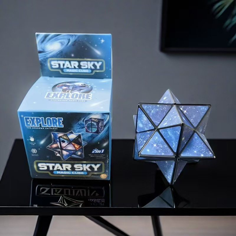 Cube ciel étoilé unique