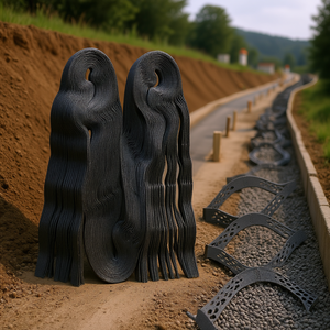 Geoceldas de HDPE de 10 pies x 16.5 pies para protección de taludes de carreteras, ingeniería de estabilización y relleno antierosión - Product Image 2