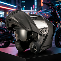 Casque de moto modulaire en ABS léger de haute qualité, personnalisable, homologué ECE 2206, fourni par l'usine pour hommes, femmes et enfants