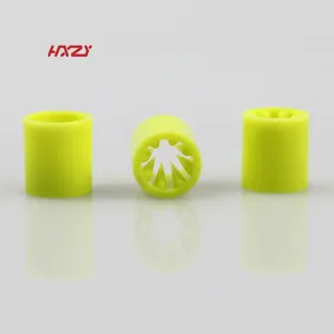 HXZY43 سوار معصم من القماش منزلق من اتجاه واحد بأزرار بلاستيكية قابلة للتحلل مع اسنان ملونة ومخصصة حسب الطلب