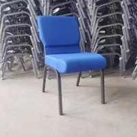 Sillas de Metal modernas para iglesia, sillas de estilo pastoral, de Metal, color rojo, para Iglesia nigeriana y Kenia, venta al por mayor