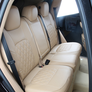 Funda duradera de cuero de lujo para asiento de coche, personalización avanzada para Cayenne Panamera <span class=keywords><strong>Macan</strong></span>, diseño de negocios elegante - Product Image 3