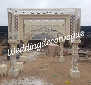 จักรวาลงานแต่งงานที่ยิ่งใหญ่พร้อมระบบไฟ LED การออกแบบที่หรูหราแบบดั้งเดิมสำหรับการจัดงานแต่งงานห้องโถงเวทีและการติดตั้งกลางแจ้ง - Product Image 4