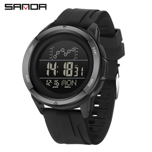 Reloj Deportivo Digital SANDA 2198 para Estudiantes de Secundaria y Preparatoria, Reloj de Pulsera Multifunción Resistente al Agua con Alarma - Product Image 1