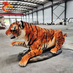 Modèles d'animaux tigrés animatroniques grandeur nature pour l'intérieur et l'extérieur - Product Image 6