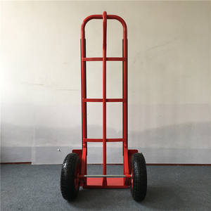 660LB Laadvermogen Concurrerende Prijs Hand <span class=keywords><strong>Trolley</strong></span> Met 14 In 4.00-6 Pneumatische Rubber Wiel En Zwarte Plastic Beschermende case - Product Image 6