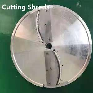 Machine à couper les légumes à double tête, machine à hacher la laitue, trancheuse à pommes de terre, machine à couper les carottes en dés - Product Image 5