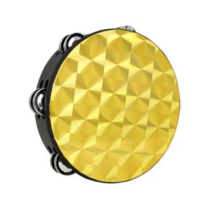 กลองมือออร์ฟ 8 นิ้ว กลองเลเซอร์หลากสีแบบสองแถว สำหรับการศึกษาและการเรียนรู้ - Product Image 4