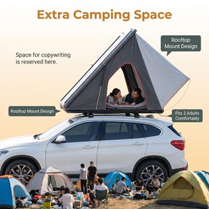 Carpas de Techo Ligeras y Personalizables de Aluminio para <span class=keywords><strong>Australia</strong></span>, con Escalera, Impermeables, de Carcasa Rígida para Automóvil - Product Image 2