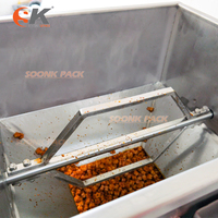 Machine verticale économique d'emballage de granulés pour plastique pour grains de café Sachet plat de sel pour collations Emballage de remplissage de sacs pour aliments
