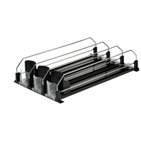 Distributeur de canettes de soda à ressort, système de gestion des étagères à bière Tyay, pousseur et séparateur, organisateur de boissons pour réfrigérateur