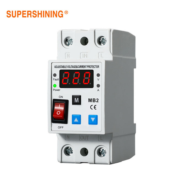 Chinese Manufacturers Sell Smart 230V Over and Under Voltage Protector 40A Switches