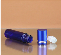 Flacon en verre transparent de 3 ml, 4 ml, 10 ml pour huile essentielle, roll-on de parfum avec bouchon à vis