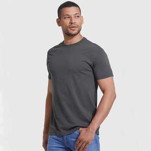 Men's Regular Fit Crewneck Bamboo T Shirt Made With Breathable Soft Cotton <b>Polyester</b> <b>Tshirt</b> With Printing Logos and Private Tags - Product Image 3