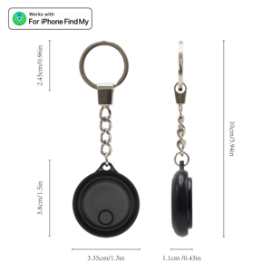 Etiqueta Antipérdida Bluetooth Portátil con GPS, Rastreador de Objetos Compatible con IOS Find My para Llaves, Mascotas, Equipaje, Auto, Cartera - Product Image 6