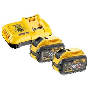 Pack de batteries Dewalt 18V Li-Ion 12.0Ah Xp Flex Voltage pour outils électriques, pack double - Product Image 1