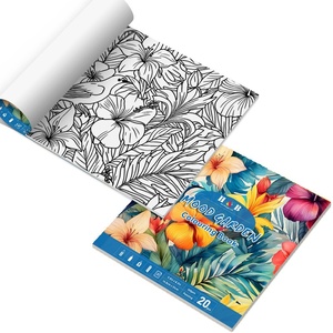 Set di 8 Libri da Colorare a Tema, 20 Pagine, Carta Spessa Anti-sbavatura per Bambini e Adulti, Regalo Artistico Antistress - Product Image 1