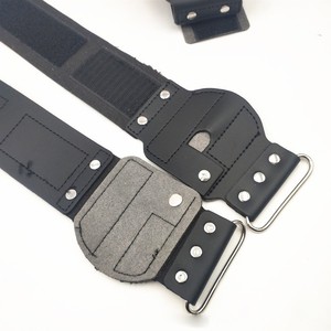 Bracelet de poignet pour moulinet de pêche, sangle réglable noire avec boucle pour accessoires de pêche en eau douce - Product Image 4
