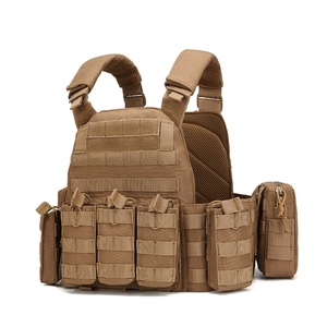 Chaleco Táctico de Camuflaje Personalizado al por Mayor, Chaleco de Seguridad con Bolsa para Cargadores, Sistema Molle - Product Image 2
