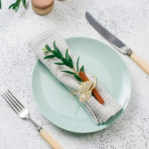 Indian Exporter Luxury Metal Napkin Rings for Dining <b>Table</b> Decoration Wedding Reception <b>Party</b> Use Available at Factory Price - Product Image 5