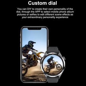 Montre connectée de fitness et de bien-être LEMFO GTS4/LT09 de 1,5 pouce, IP67, avec fonction d'appel, suivi du sommeil et moniteur de fréquence cardiaque. - Product Image 6