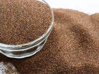 Sable de grenat brun haute pureté LM 30/60 Mesh, abrasif pour découpe jet d'eau et sablage