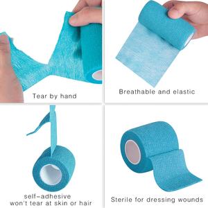 Bande de Physiothérapie Élastique Respirante Pré-Découpée Personnalisée en Usine 5cm 10cm Certifiée CE Colorée Jetable pour Muscles et Sports - Product Image 5