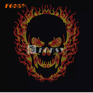 2023 Tùy Chỉnh Kính Hotfix Rhinestone Chuyển Motif Biểu Tượng Phong Cách Thiết Kế Giày Truyền Nhiệt Nóng Bán Rhinestone Mẫu Mô Hình - Product Image 3