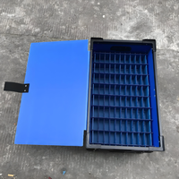 Meilleur prix PP Auto Parts Carton cadre boîte avec couteau intérieur carte en plastique ondulé électronique chiffre d'affaires fourre-tout avec couvercle