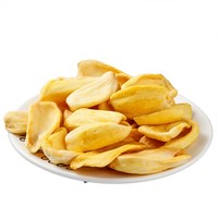 100% Natuurlijk Gevriesdroogde Jackfruit Chips Knapperig Zonder Additieven Tropisch Fruit voor Snack Trail Mix Bakken Groothandel OEM Aangepast