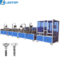 Ligne de production d'armoire à charnière en acier inoxydable machine à serrure et charnières de porte cnc fabricant de machines d'assemblage hydraulique