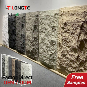 Revestimiento de Piedra Artificial de Poliuretano en Varios Colores, Paneles de Pared de Piedra PU para Exteriores - Product Image 1