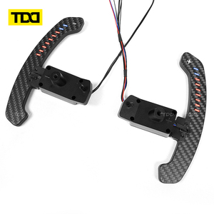 Palancas de cambio magnéticas de fibra de carbono TDD LED para Toyota Camry GR Corolla Yaris GR Avalon Rav4 Highlander - Product Image 1